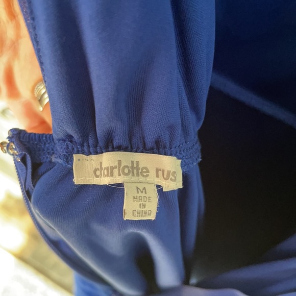 Charlotte Russe Blue Mini Dress - Picture 3 of 4